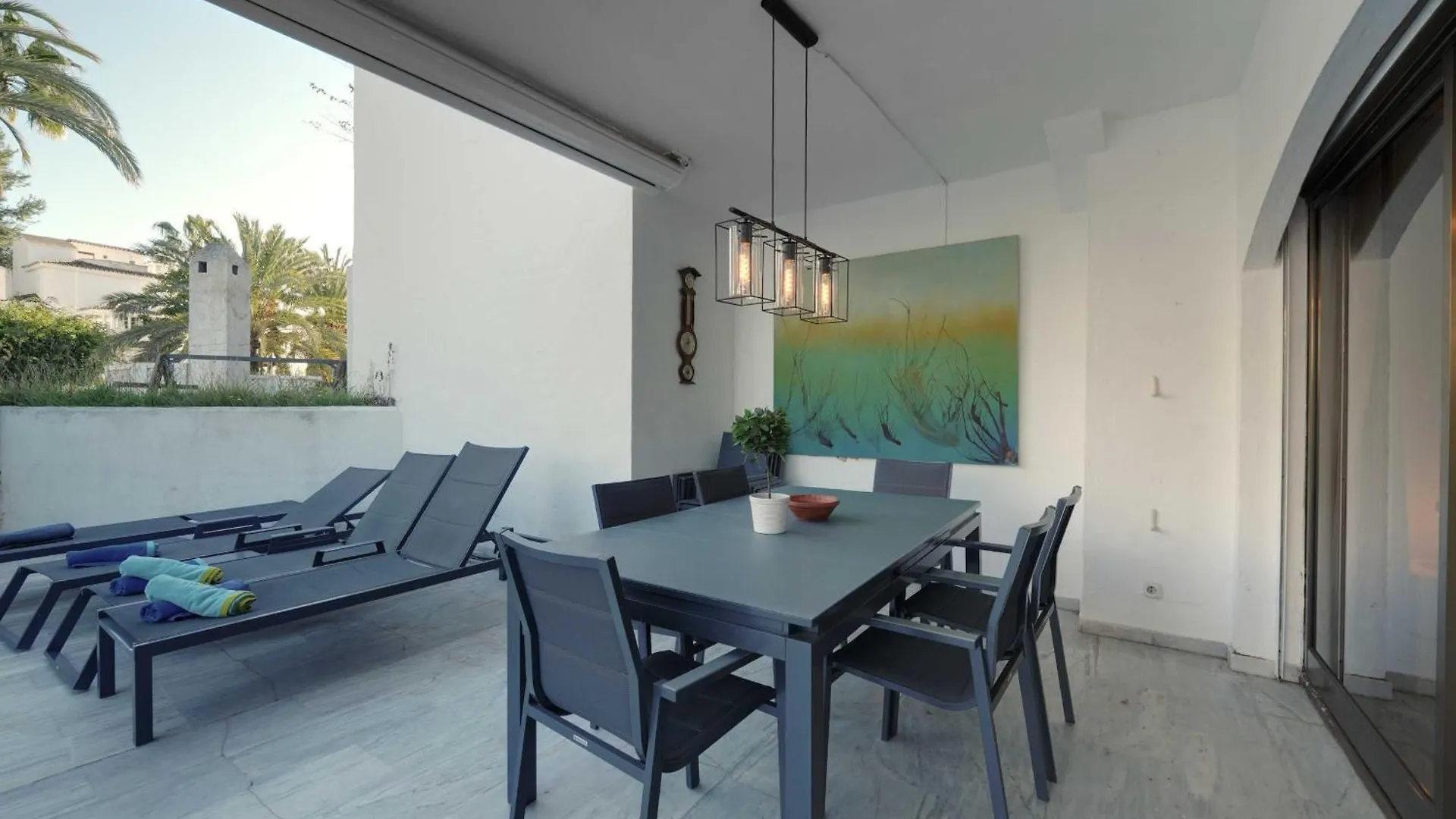 Apartmán 2033 Modern 3 Bed Large Terrace With Sun Loungers Marbella 0*,
